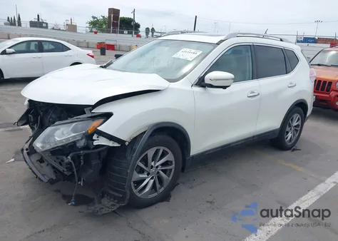 2015 Nissan Rogue Sl from USA, damaged, VIN 5N1AT2MT4FC831936